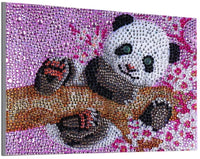 Special Shape Panda 5d Diy Diamond Painting Kits UK HD9041