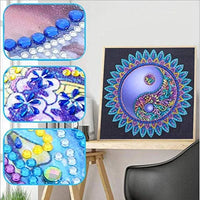 Special Shape Mandala 5d Diy Diamond Painting Kits UK HD9068