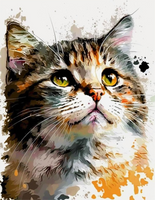 Cat 5d Diy Diamond Painting Kits UK Handwork Hobby MJ1142