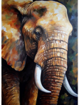 Elephant 5d Diy Diamond Painting Kits UK Handwork Hobby MJ1376