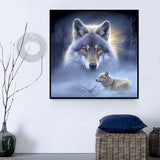 Wolf 5d Diy Diamond Painting Kits UK Handwork Hobby MJ1392