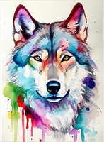 Wolf 5d Diy Diamond Painting Kits UK Handwork Hobby MJ1463 –  VictoriasMoon.co.uk