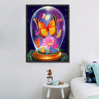 Butterfly 5d Diy Diamond Painting Kits UK Handwork Hobby MJ1562