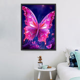 Butterfly 5d Diy Diamond Painting Kits UK Handwork Hobby MJ1574