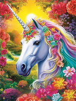 Unicorn 5d Diy Diamond Painting Kits UK Handwork Hobby MJ1672