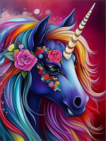 Unicorn 5d Diy Diamond Painting Kits UK Handwork Hobby MJ1679