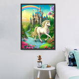 Unicorn 5d Diy Diamond Painting Kits UK Handwork Hobby MJ1681