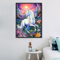 Unicorn 5d Diy Diamond Painting Kits UK Handwork Hobby MJ1683