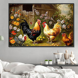 Chicken 5d Diy Diamond Painting Kits UK Handwork Hobby MJ1726