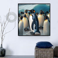 Penguin 5d Diy Diamond Painting Kits UK Handwork Hobby MJ1883