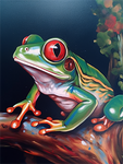 Frog 5d Diy Diamond Painting Kits UK Handwork Hobby MJ1927