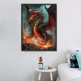 Dragon 5d Diy Diamond Painting Kits UK Handwork Hobby MJ2109