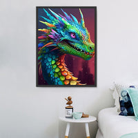 Dragon 5d Diy Diamond Painting Kits UK Handwork Hobby MJ2131