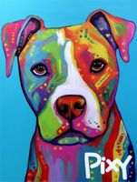 Dog 5d Diy Diamond Painting Kits UK Handwork Hobby MJ9114