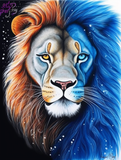 Lion 5d Diy Diamond Painting Kits UK Handwork Hobby MJ9241