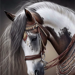 Horse 5d Diy Diamond Painting Kits UK Handwork Hobby MJ9348
