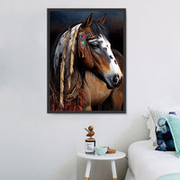 Horse 5d Diy Diamond Painting Kits UK Handwork Hobby MJ9399