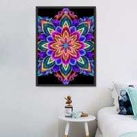 Mandala 5d Diy Diamond Painting Kits UK Handwork Hobby MJ9524