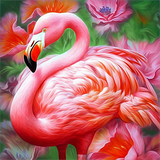 Flamingo 5d Diy Diamond Painting Kits UK Handwork Hobby MJ9629