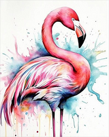 Flamingo 5d Diy Diamond Painting Kits UK Handwork Hobby MJ9661