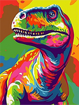 Dinosaur 5d Diy Diamond Painting Kits UK Handwork Hobby MJ9721