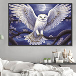 Owl 5d Diy Diamond Painting Kits UK Handwork Hobby MJ9807