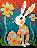 Rabbit 5d Diy Diamond Painting Kits UK Handwork Hobby MJ9842