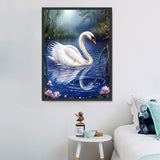 Swan 5d Diy Diamond Painting Kits UK Handwork Hobby MJ9883