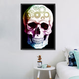 Skull 5d Diy Diamond Painting Kits UK Handwork Hobby PX1529065