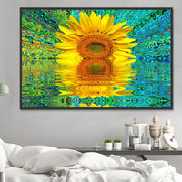 Sunflower 5d Diy Diamond Painting Kits UK Handwork Hobby PX2430820