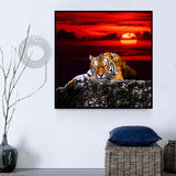 Tiger 5d Diy Diamond Painting Kits UK Handwork Hobby SS1673358640