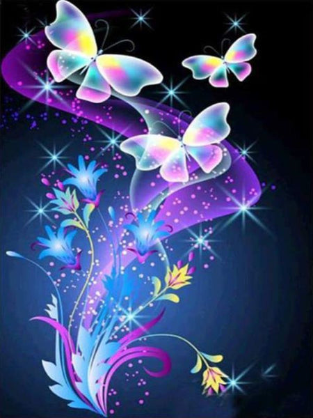 Butterfly 5d Diy Diamond Painting Kits UK Handwork Hobby DS68214272