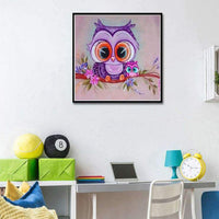 Owl 5d Diy Diamond Painting Kits UK Handwork Hobby VM1371