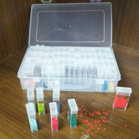 5D DIY Diamond Painting Box Tools Bead Transparent Plastic Box VM9901